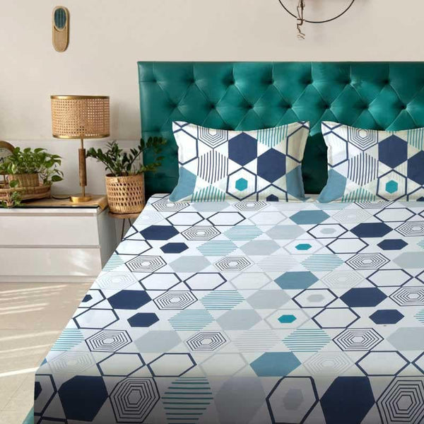 Buy Hexling Slumber Bedsheet Bedsheets from Vaaree