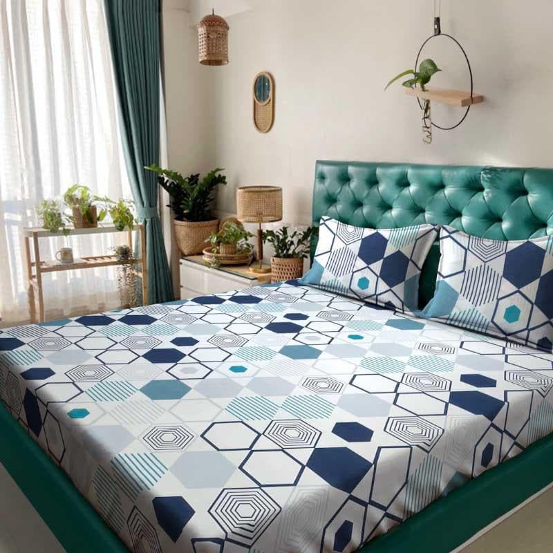 Buy Hexling Slumber Bedsheet Bedsheets from Vaaree