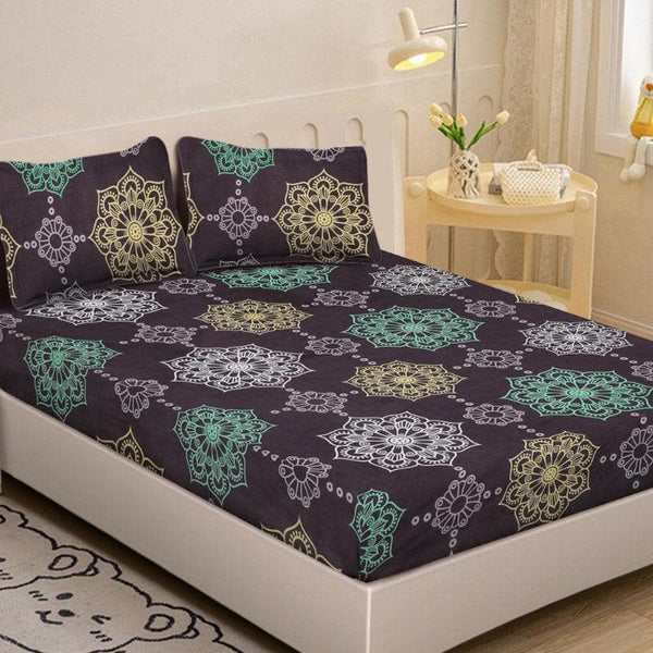 Buy Huma Printed Bedsheet Bedsheets from Vaaree