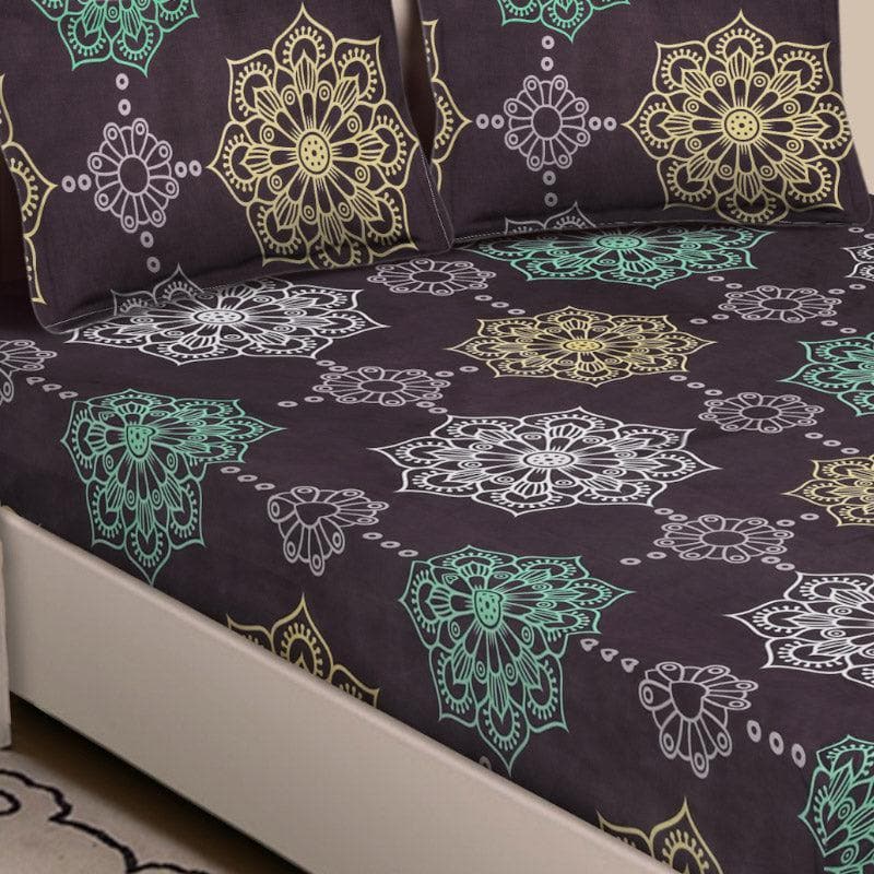 Buy Huma Printed Bedsheet Bedsheets from Vaaree