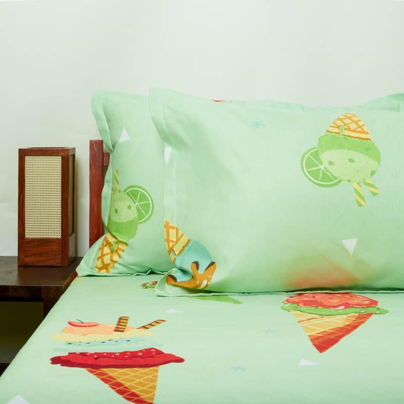 Bedsheets - Ice Cream Fiesta Bedsheet