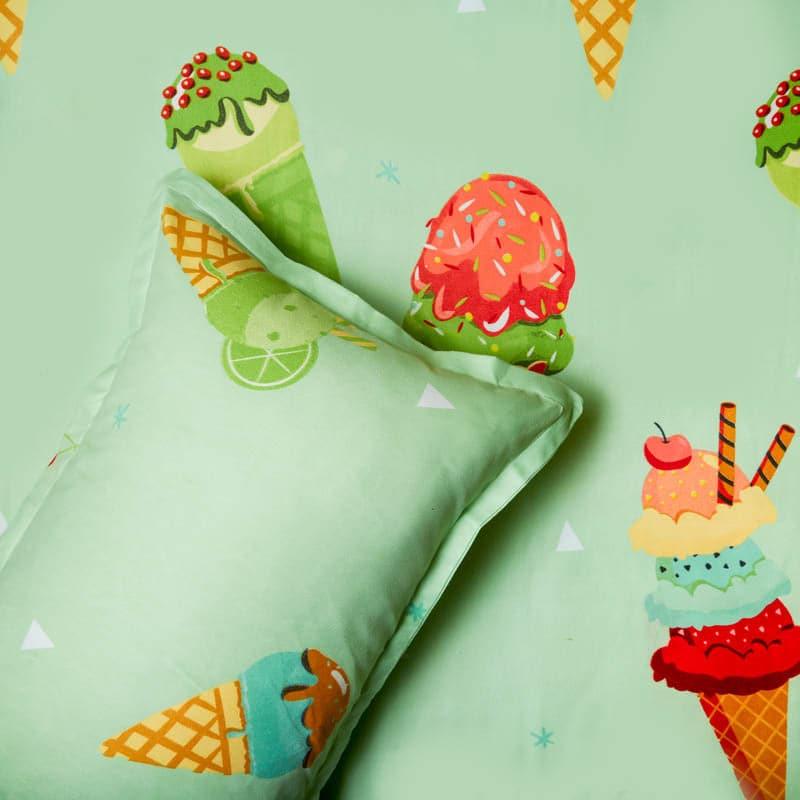 Bedsheets - Ice Cream Fiesta Bedsheet