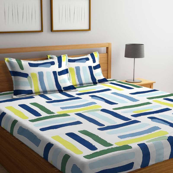 Buy Bedsheets - Illustrator Brush Stroke Bedsheet at Vaaree online