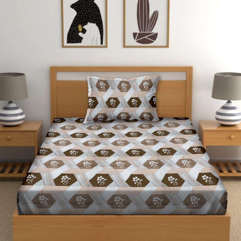 Buy Irian Floral Bedsheet Bedsheets from Vaaree