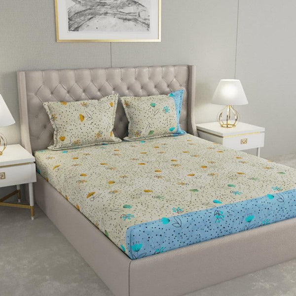 Buy Jahnvi Printed Bedsheet Bedsheets from Vaaree