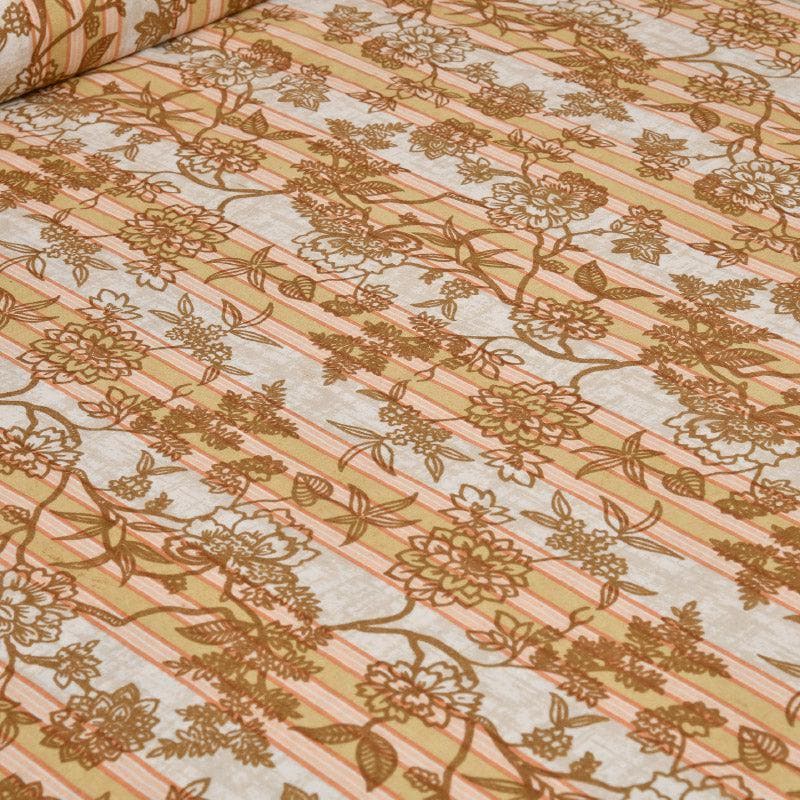 Buy Jamesaari Printed Bedsheet - Orange Bedsheets from Vaaree