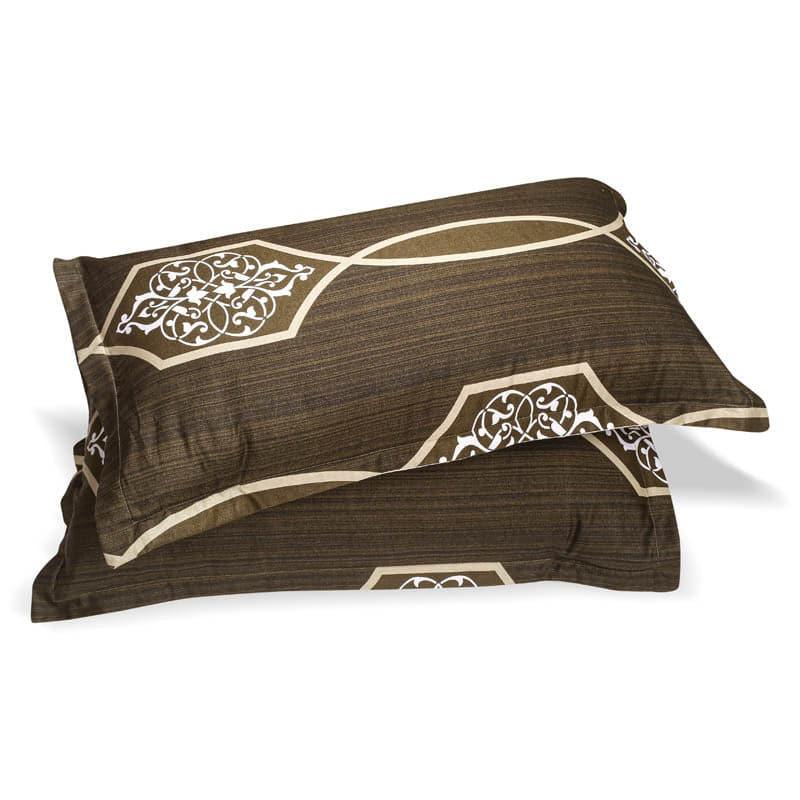 Buy Jhankar Jill Bedsheet - Brown Bedsheets from Vaaree