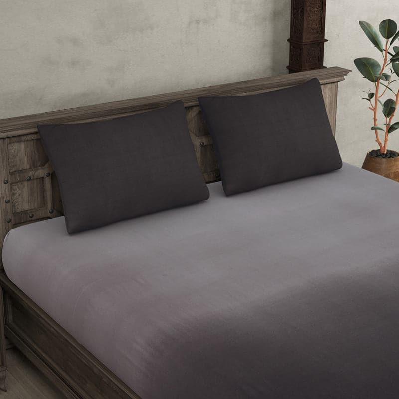 Bedsheets - Jollie Ombre Bedsheet - Dark Grey