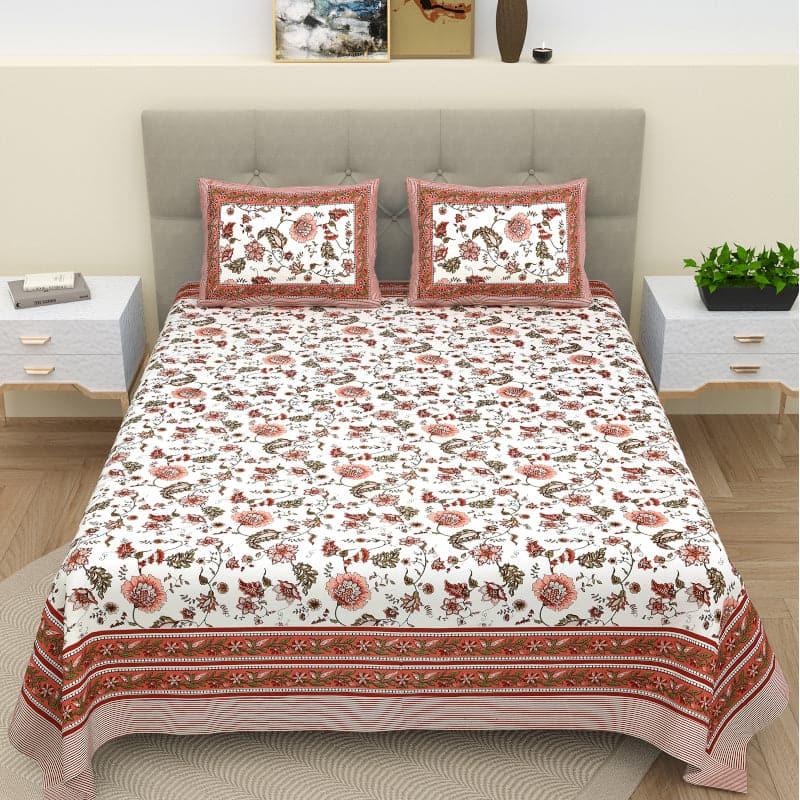 Buy Kanhara Floral Bedsheet Bedsheets from Vaaree