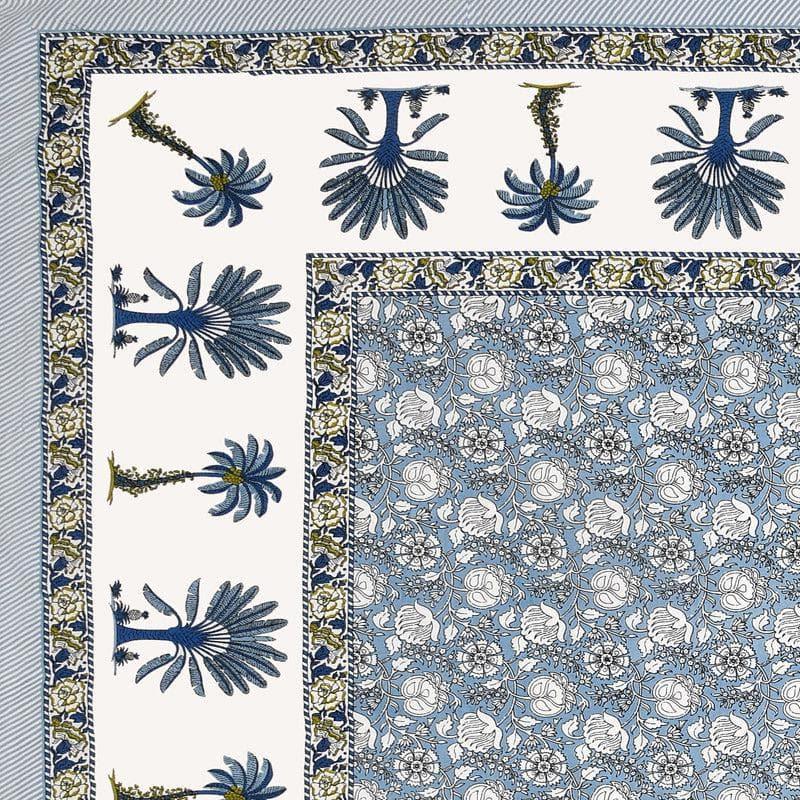 Buy Kanishka Printed Bedsheet - Blue Bedsheets from Vaaree