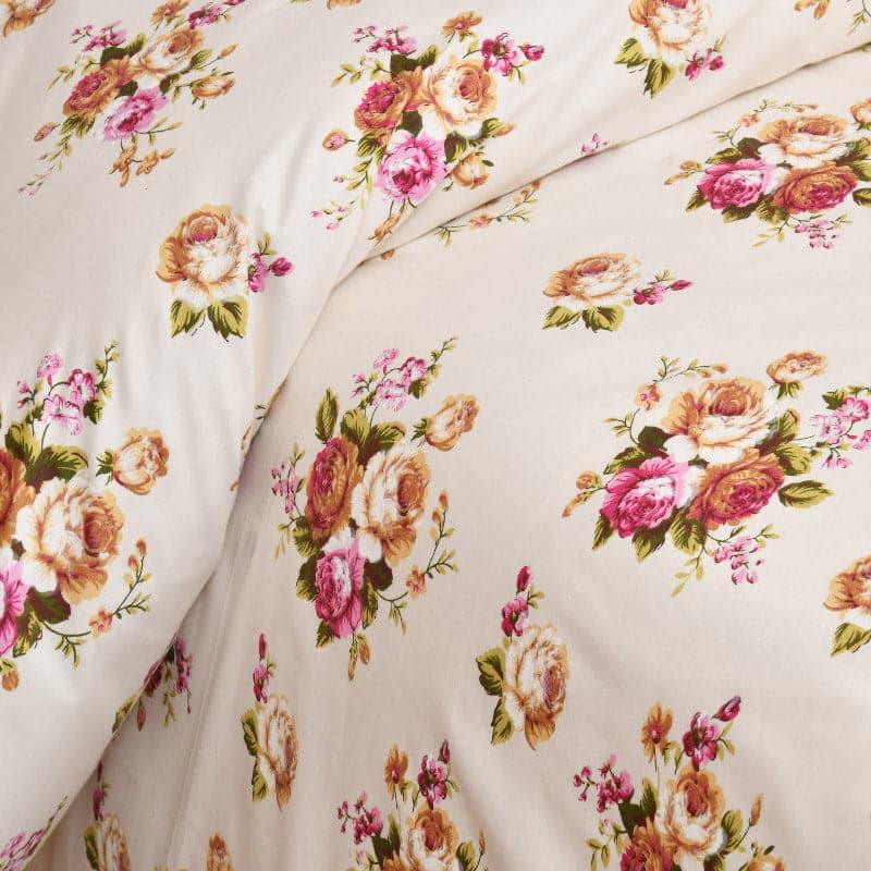 Buy Kesa Floral Bouquet Bedsheet - Pink Bedsheets from Vaaree