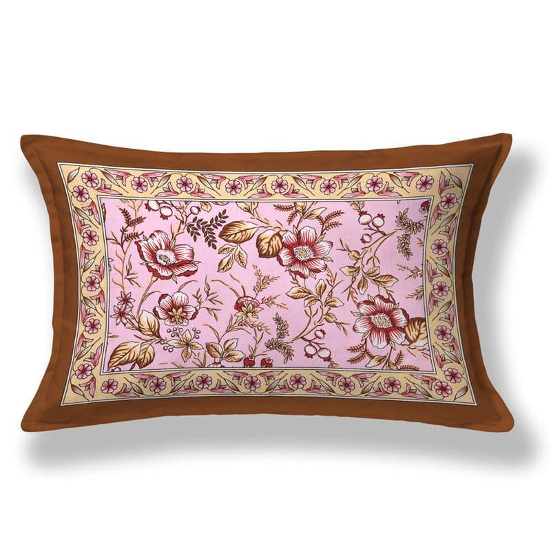 Buy Keziah Floral Printed Bedsheet - Pink Bedsheets from Vaaree