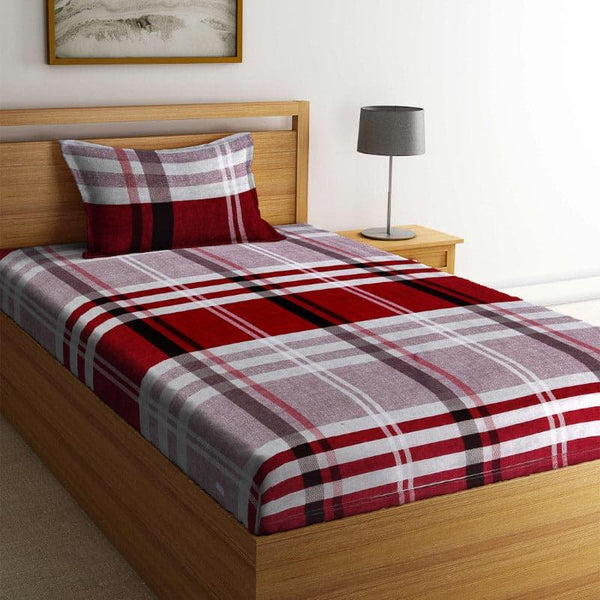 Buy Kiftha Stripe Bedsheet Bedsheets from Vaaree