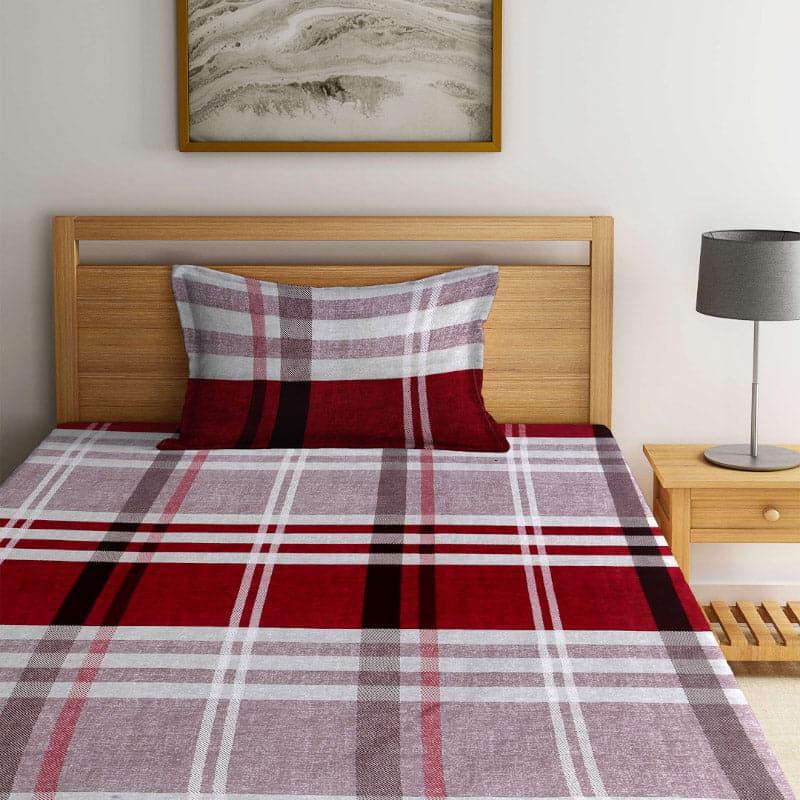 Buy Kiftha Stripe Bedsheet Bedsheets from Vaaree