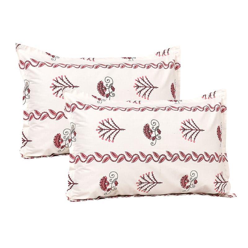 Buy Krittika Ethnic Bedsheet - Red Bedsheets from Vaaree