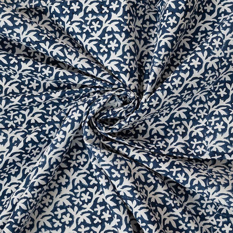 Bedsheets - Laya Loop Bedsheet - Blue