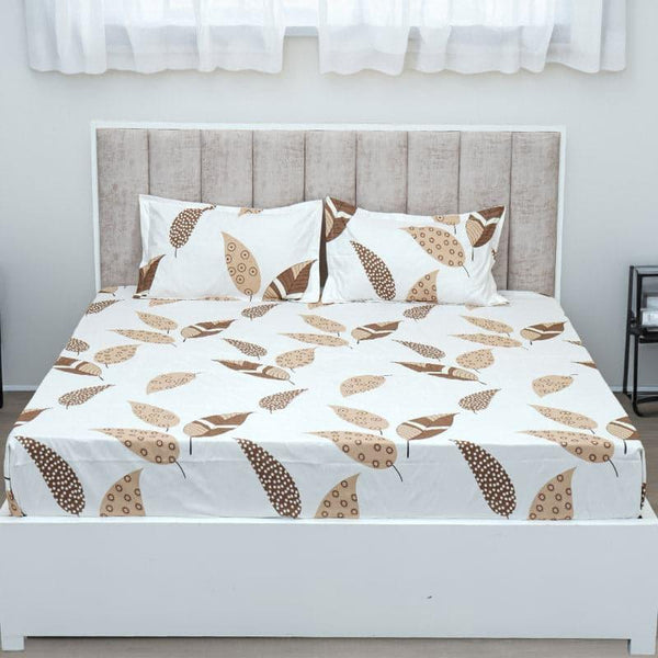 Buy Leafie Stemsy Bedsheet Bedsheets from Vaaree