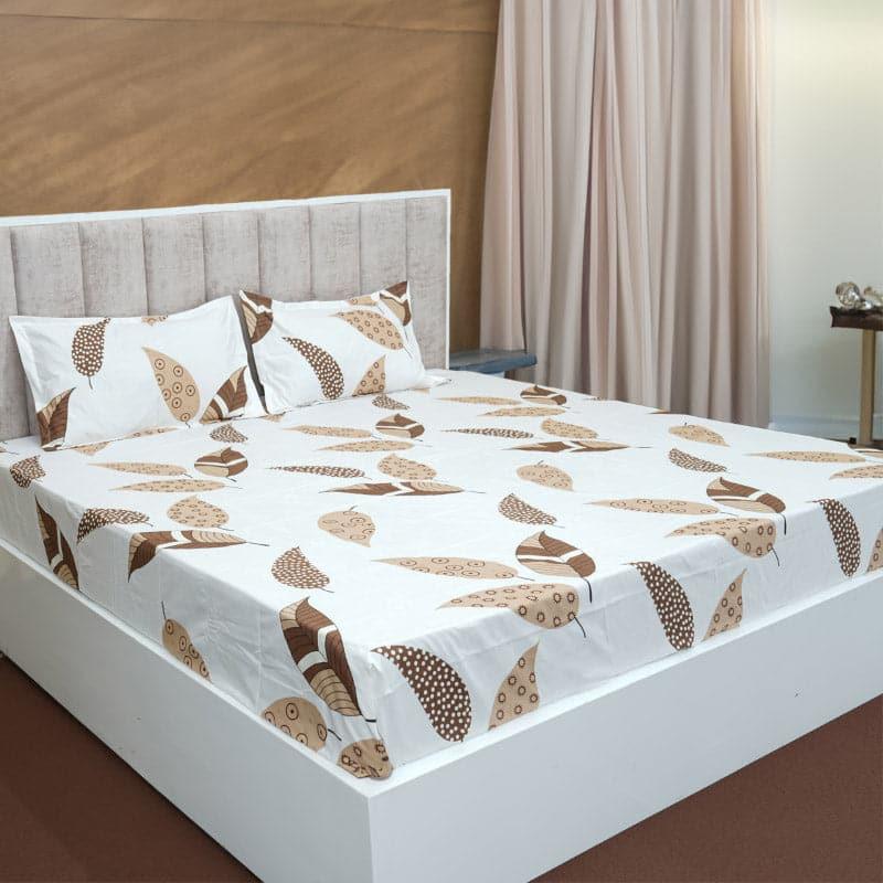 Buy Leafie Stemsy Bedsheet Bedsheets from Vaaree