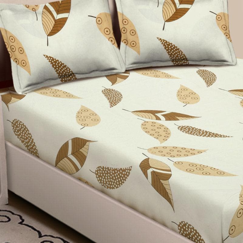 Buy Leafies Printed Bedsheet Bedsheets from Vaaree