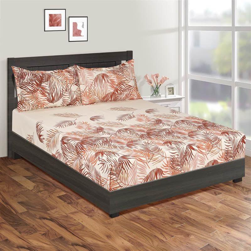 Buy Leafy Lullaby Bedsheet Bedsheets from Vaaree