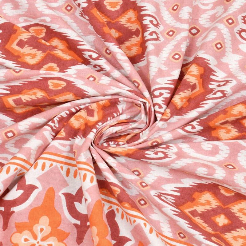 Buy Bedsheets - Leilani Printed Bedsheet - Pink at Vaaree online