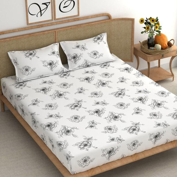 Buy Lois Rosey Bedsheet Bedsheets from Vaaree