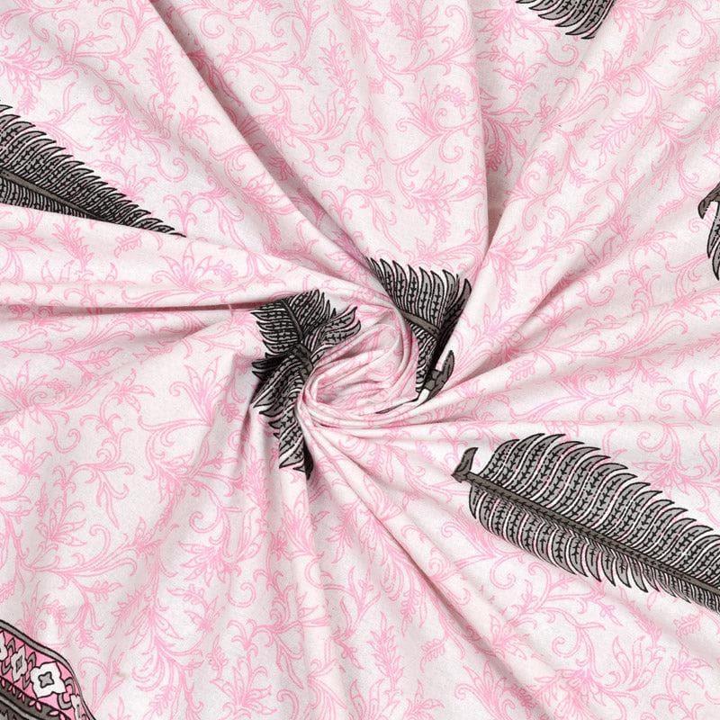 Buy Madhurakshi Printed Bedsheet - Pink Bedsheets from Vaaree