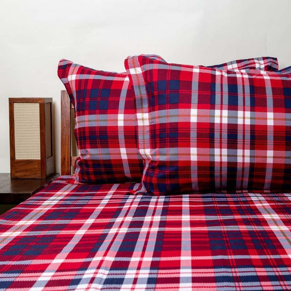 Bedsheets - Madrasi Checks Bedsheet