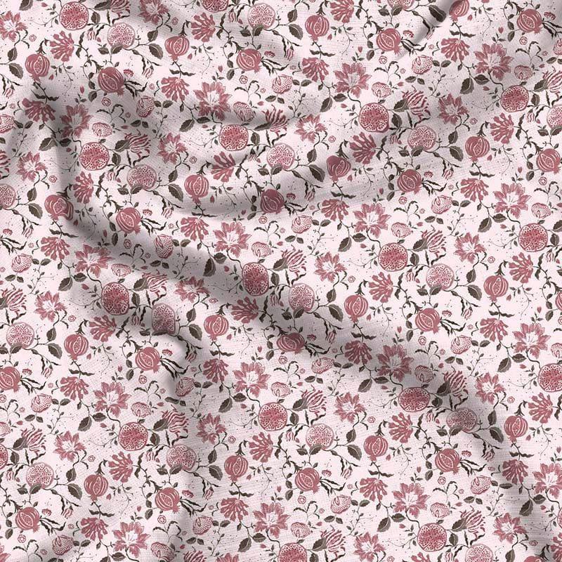 Buy Maegelle Floral Printed Bedsheet - Pink Bedsheets from Vaaree