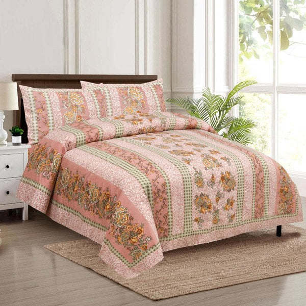 Buy Maharani Mahal Bedsheet - Pink Bedsheets from Vaaree