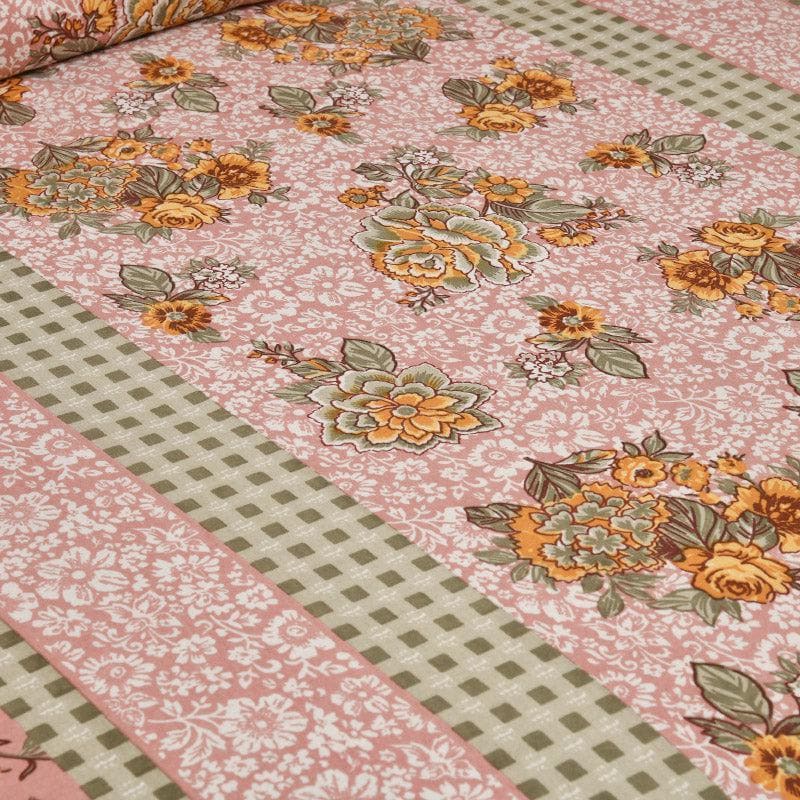 Buy Maharani Mahal Bedsheet - Pink Bedsheets from Vaaree