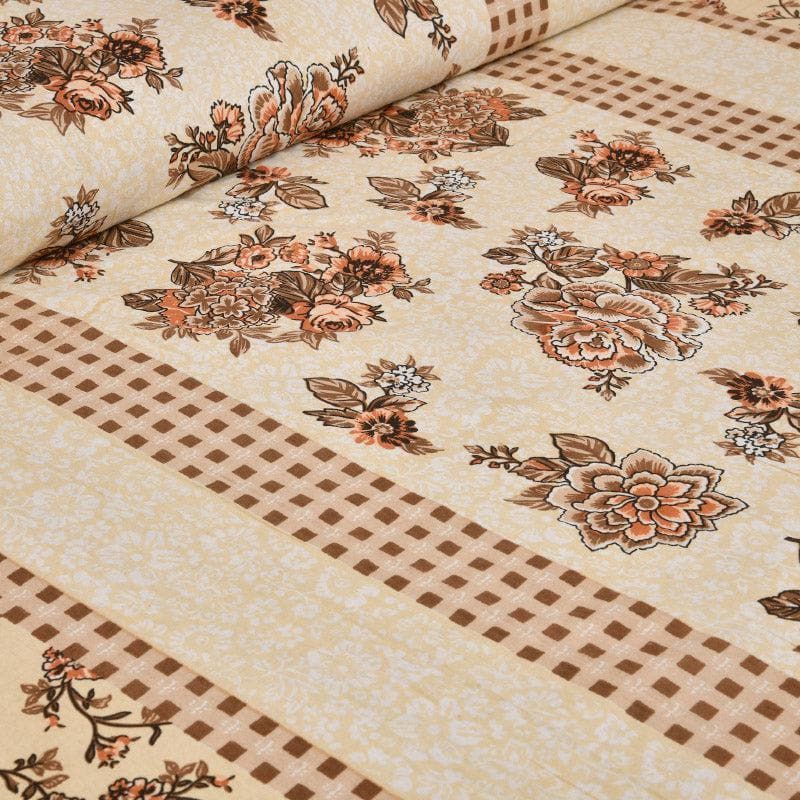 Buy Maharani Mahal Bedsheet - Yellow Bedsheets from Vaaree