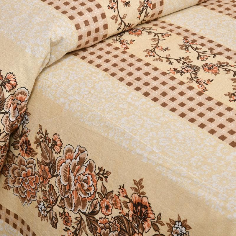 Buy Maharani Mahal Bedsheet - Yellow Bedsheets from Vaaree