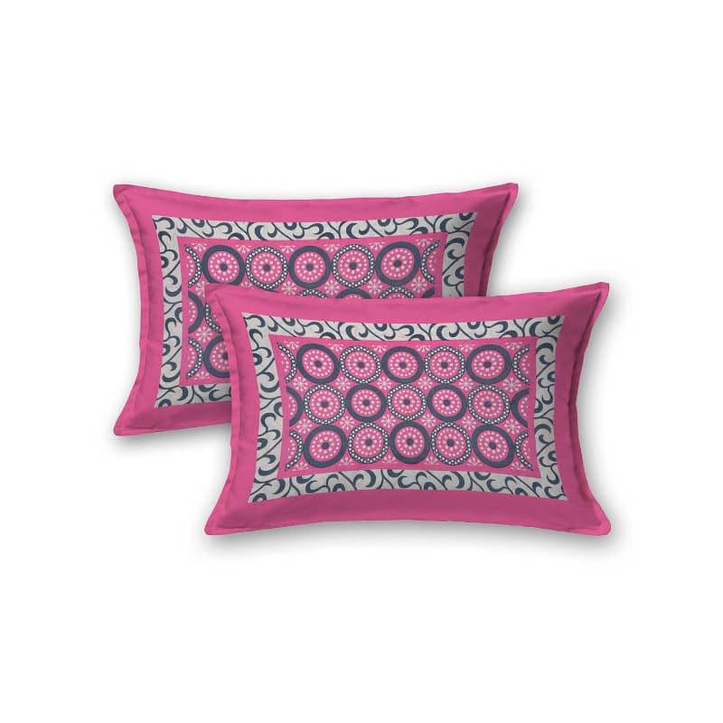 Buy Mandala Bedsheet - Pink Bedsheets from Vaaree