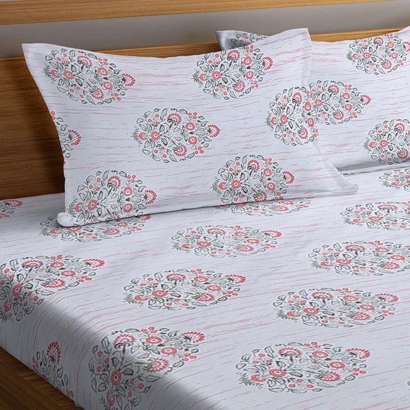 Buy March Mist Bedsheet Bedsheets from Vaaree