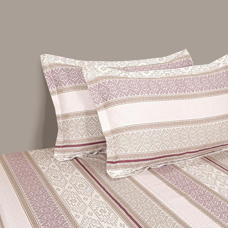 Buy Marg Striped Bedsheet Bedsheets from Vaaree