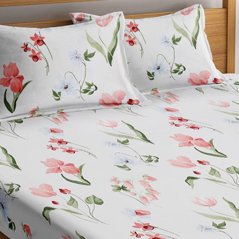 Buy Maribou Floral Bedsheet Bedsheets from Vaaree