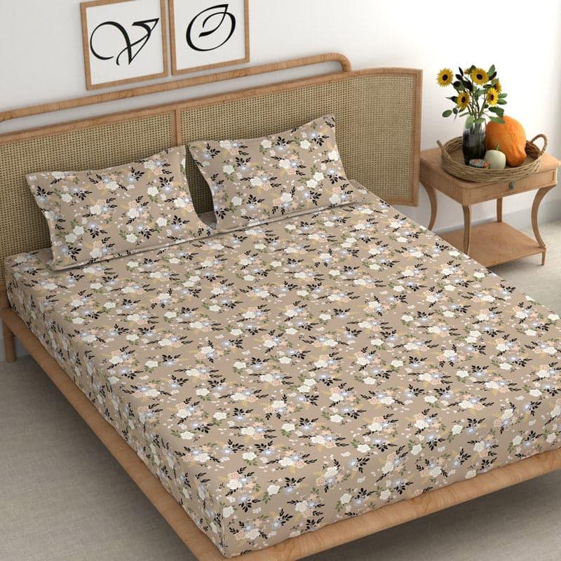 Buy Marjerie Floral Bedsheet Bedsheets from Vaaree