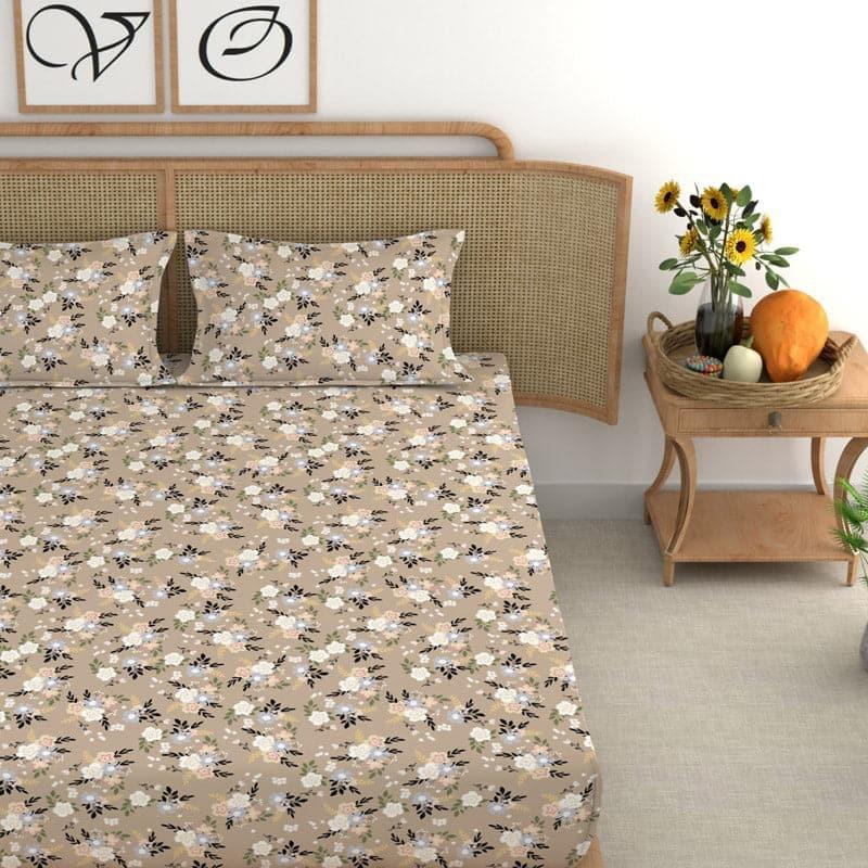 Buy Marjerie Floral Bedsheet Bedsheets from Vaaree