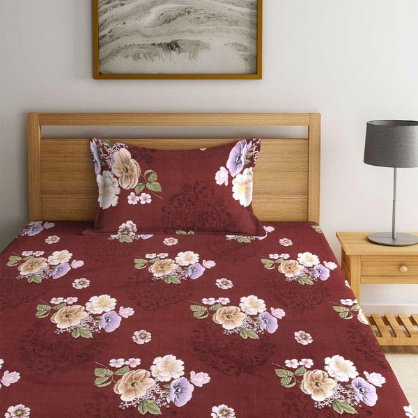 Buy Masoon Floral Bedsheet Bedsheets from Vaaree