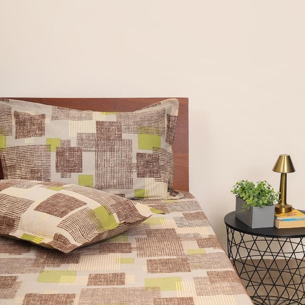 Buy Mauved Patches Bedsheet Bedsheets from Vaaree