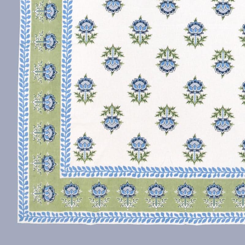 Buy Maya Printed Bedsheet - Blue Bedsheets from Vaaree