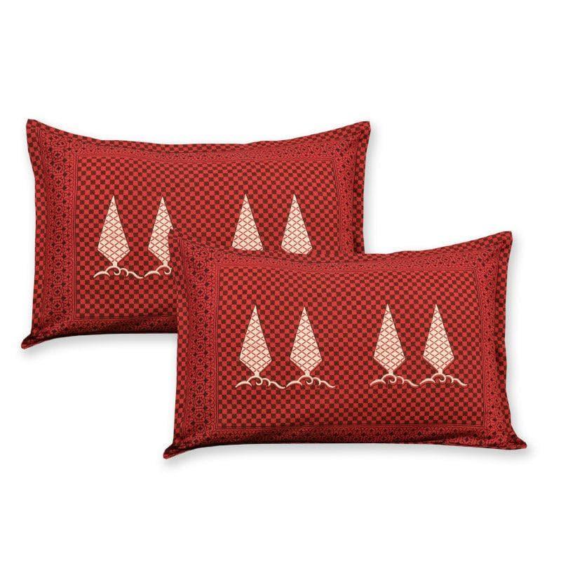 Buy Mayoor Mela Bedsheet - Olive Bedsheets from Vaaree