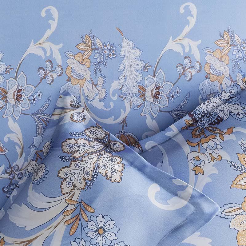 Buy Meadow Bell Floral Bedsheet Bedsheets from Vaaree