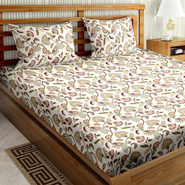 Buy Medusa Floral Bedsheet Bedsheets from Vaaree