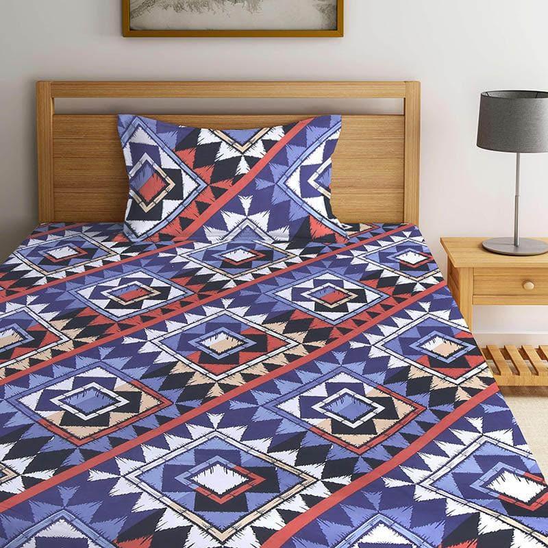 Buy Megan Abstract Bedsheet Bedsheets from Vaaree