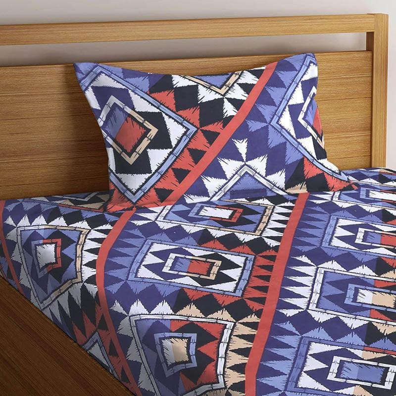 Buy Megan Abstract Bedsheet Bedsheets from Vaaree