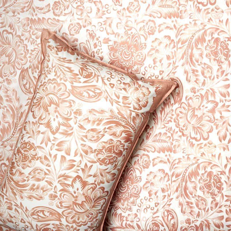 Buy Micola Floral Printed Bedsheet - Peach Bedsheets from Vaaree