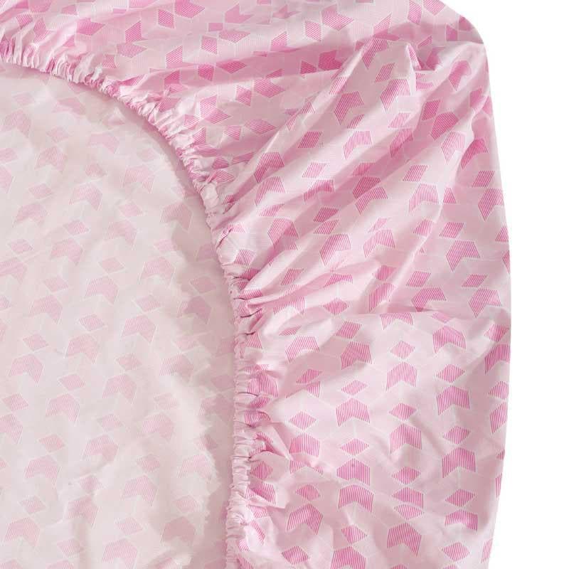 Buy Miniature Mosaic - Pink Bedsheets from Vaaree