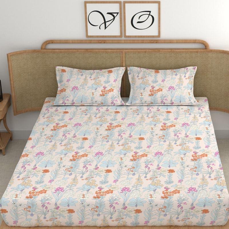 Buy Moira Floral Bedsheet Bedsheets from Vaaree